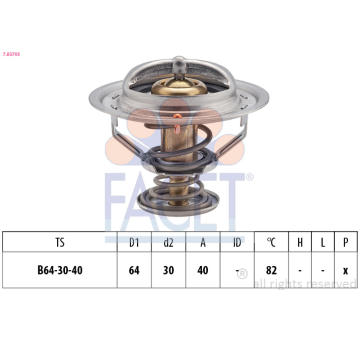 Termostat, chladivo FACET 7.8370S