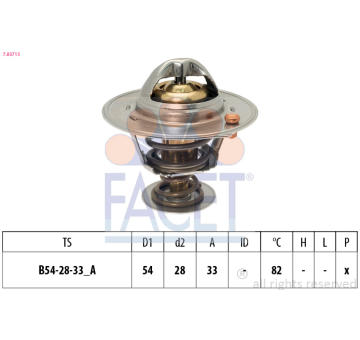 Termostat, chladivo FACET 7.8371S