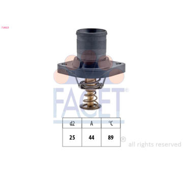 Termostat, chladivo FACET 7.8423