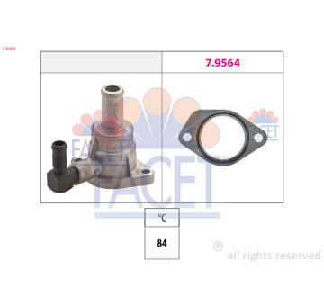 Termostat, chladivo FACET 7.8490