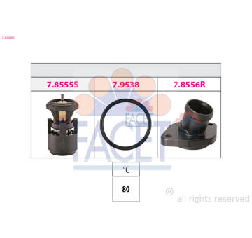 Termostat, chladivo FACET 7.8560K