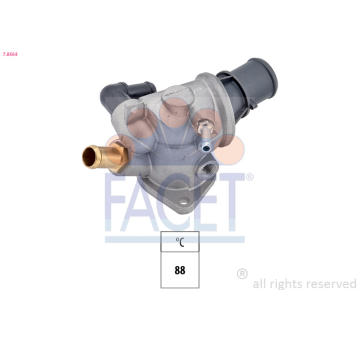 Termostat, chladivo FACET 7.8564