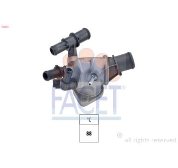 Termostat, chladivo FACET 7.8573