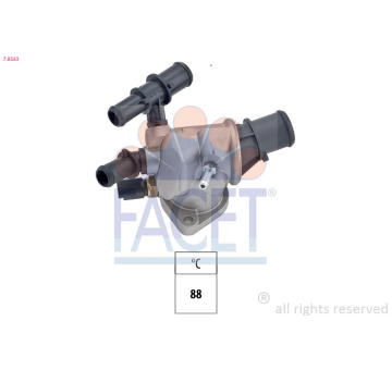 Termostat, chladivo FACET 7.8583