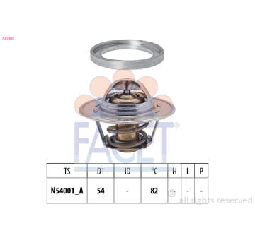 Termostat, chladivo FACET 7.8740S