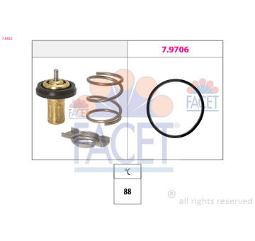 Termostat chladenia FACET 7.8822