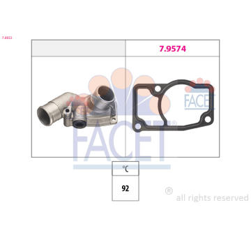 Termostat, chladivo FACET 7.8832