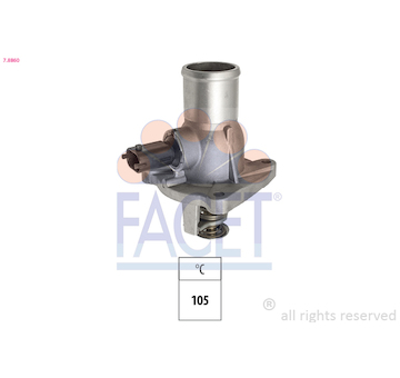 Termostat, chladivo FACET 7.8860