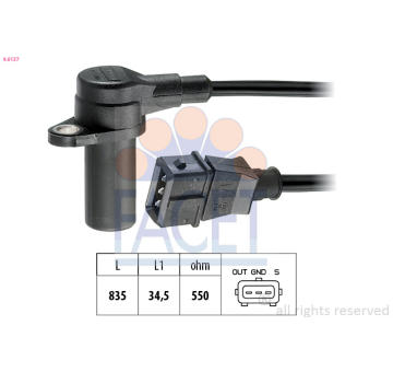 Generátor impulsů, klikový hřídel FACET 9.0137