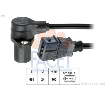 Senzor, otáčky motoru FACET 9.0156