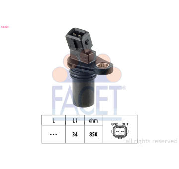 Senzor otacek, automaticka prevodovka FACET 9.0354