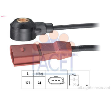 Senzor klepání FACET 9.3173