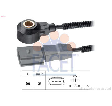 Senzor klepání FACET 9.3180