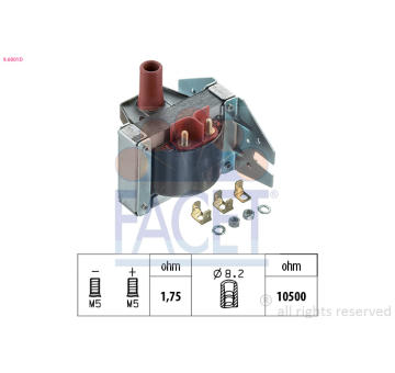 Zapalovací cívka FACET 9.6001D