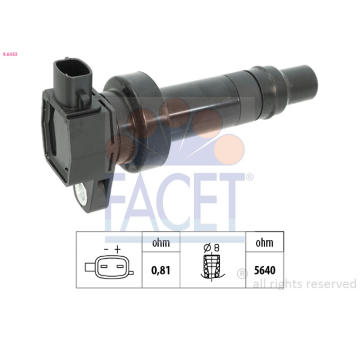 Zapalovací cívka FACET 9.6443