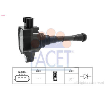 Zapaľovacia cievka FACET 9.6451