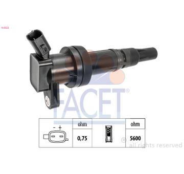 Zapalovací cívka FACET 9.6522