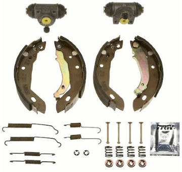 Sada brzdových čelistí TRW BK1243