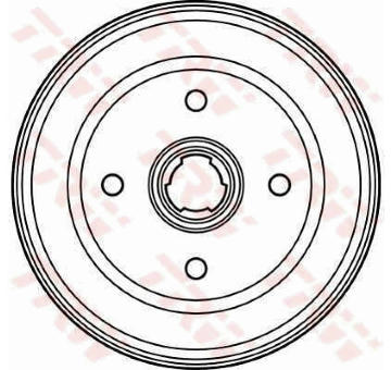 Brzdový buben TRW DB4030