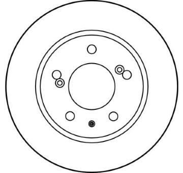 Brzdový kotouč TRW DF1109