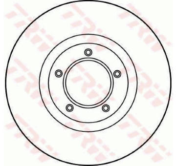 Brzdový kotouč TRW DF1640
