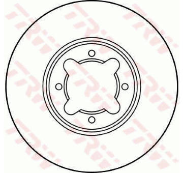 Brzdový kotouč TRW DF1928