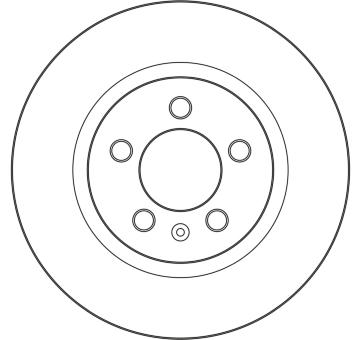 Brzdový kotúč TRW DF3946