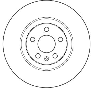 Brzdový kotúč TRW DF3959S