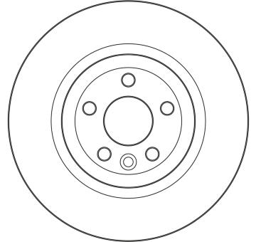 Brzdový kotúč TRW DF4078