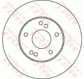 Brzdový kotouč TRW DF4090