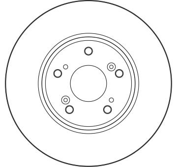 Brzdový kotouč TRW DF4129S