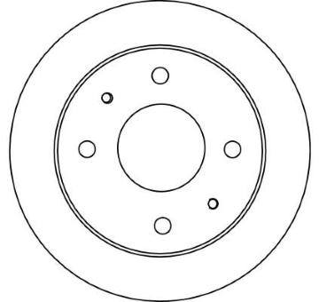 Brzdový kotouč TRW DF4132