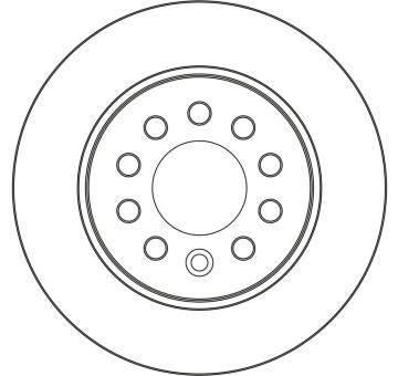 Brzdový kotúč TRW DF4146