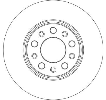 Brzdový kotouč TRW DF4370