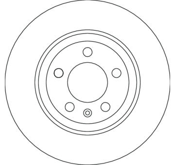 Brzdový kotouč TRW DF4624