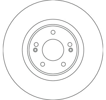 Brzdový kotouč TRW DF4632S