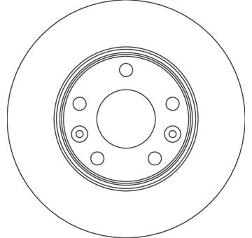 Brzdový kotouč TRW DF4637