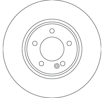 Brzdový kotouč TRW DF4638S