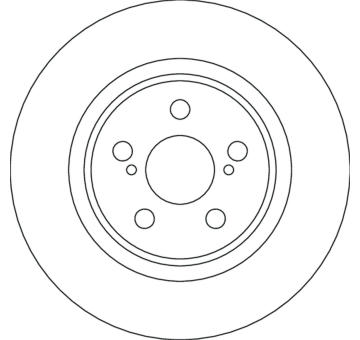 Brzdový kotouč TRW DF4641