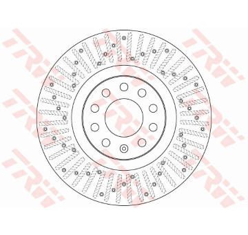 Brzdový kotouč TRW DF6189S