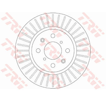 Brzdový kotouč TRW DF6232