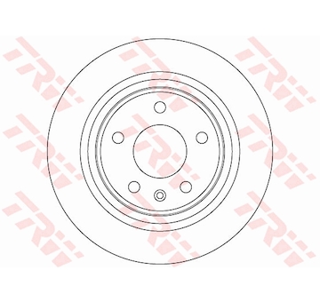 Brzdový kotouč TRW DF6370