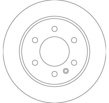 Brzdový kotouč TRW DF6596S