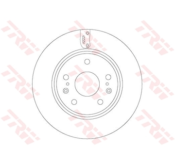 Brzdový kotouč TRW DF6703