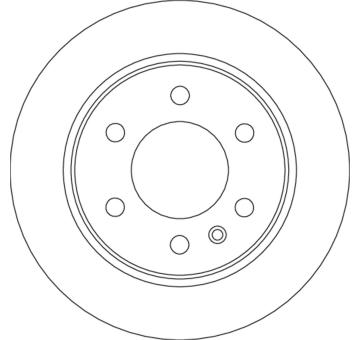 Brzdový kotouč TRW DF6723S
