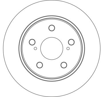 Brzdový kotúč TRW DF6732