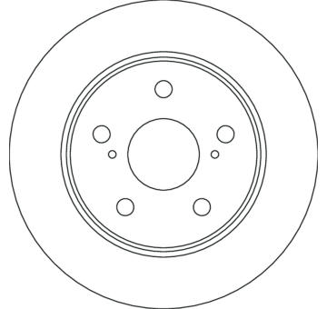Brzdový kotouč TRW DF6773