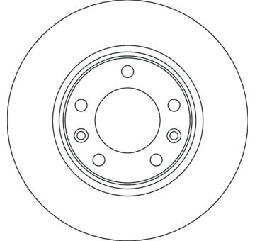 Brzdový kotouč TRW DF6780