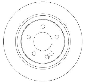 Brzdový kotouč TRW DF6788S