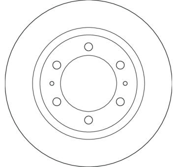Brzdový kotouč TRW DF6817S